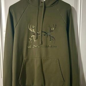 Under Armour Men's Olive Hoodie